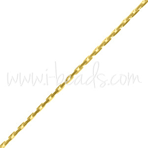 Beading chain 0.65mm gold filled (10cm)