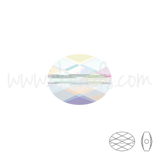Buy 5051 Swarovski mini oval bead crystal ab 8x6mm (2)