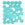 Beads Retail sales Honeycomb beads 6mm green turquoise opaque (30)