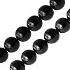 Buy Black onyx round beads 10mm (1strand)