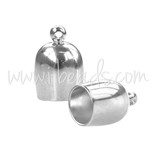 Buy Bullet End Cap Silver Plated 6mm (2)