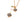 Beads Retail sales Pendant oval Labradorite Set with silver 925 gold plated 8x6mm (1)