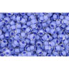 Buy cc977 - Toho beads 11/0 crystal/ neon purple lined (10g)