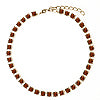 Necklace setting for 38 Swarovski 1088 SS39 brass (1)