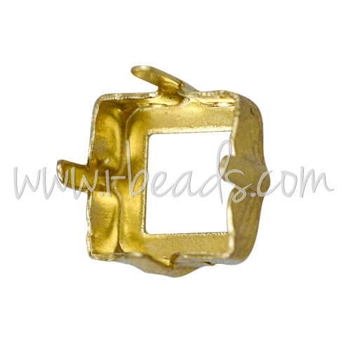 Buy Swarovski brass setting for 4428 Xilion square 6mm (6)