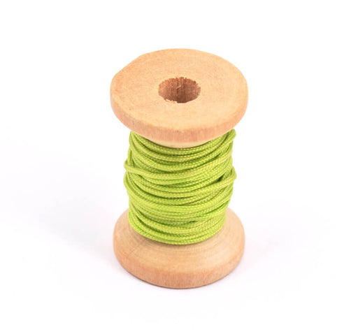 Buy Satin cord YELLOW GREEN 0.7mm, 5m (1)