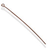 Eyepins metal antique copper finish 50mm (20)