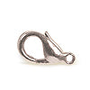 Lobster claw clasp metal silver finish 15mm (1)