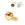 Beads Retail sales Adjustable ring cupped setting with striated outline for Swarovski 1122 and 10mm cabochon Gold plated (1)