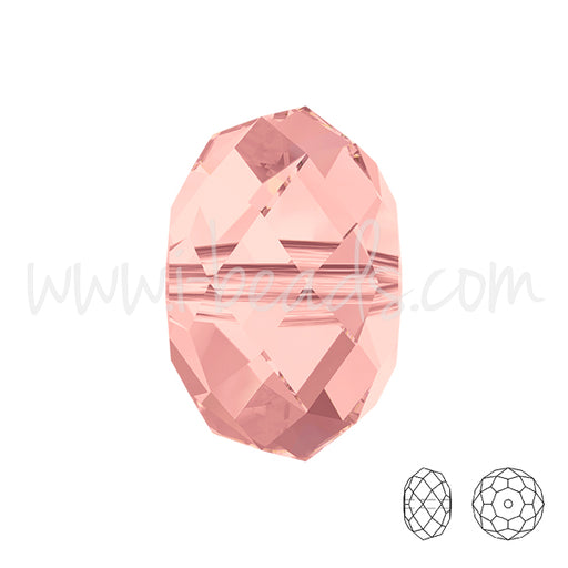 Buy 5040 Swarovski briolette beads blush rose 6mm (10)