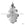 Beads Retail sales Real lacy oak leaf pendant sterling silver 50mm (1)