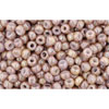 cc1203 - Toho beads 11/0 marbled opaque pink/amethyst (10g)