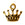 Beads wholesaler King's crown charm metal antique gold plated 14.5mm (1)