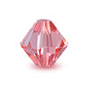 5328 Swarovski xilion bicone rose peach 4mm (40)