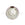 Beads wholesaler Murano bead round crystal pale rose and silver 8mm (1)