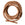 Beads Retail sales Braided leather cord natural 4mm (1m)