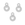 Beads Retail sales Sterling silver 925 quality tag medal heart charm 5mm (2)