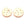 Beads wholesaler Charm pendant medal Gold plated with star zircon 20mm (1)