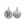 Beads wholesaler Letter charm R antique silver plated 11mm (1)