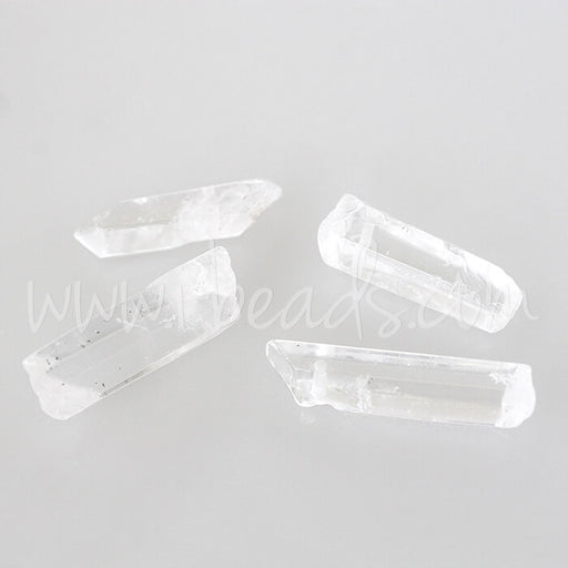 Raw crystal quartz pendants crystal (4)