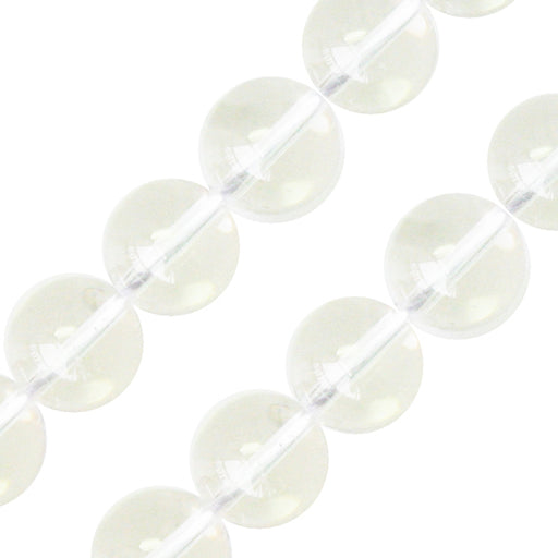 Crystal quartz round beads 12mm strand (1)