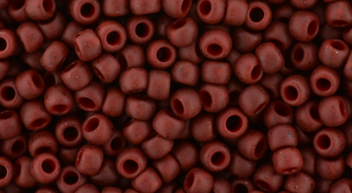Buy cc2609F - Toho beads 8/0 semi glazed Dark Red (10g)