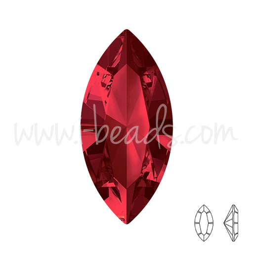 Buy Swarovski 4228 navette fancy stone siam 15x7mm (1)