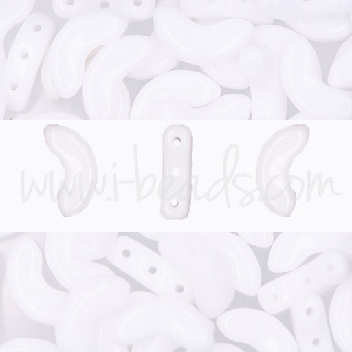 Arcos par Puca 5x10mm opaque white (10g)