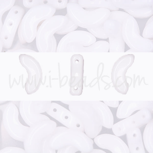 Arcos par Puca 5x10mm opaque white (10g)