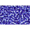 Buy cc35 - Toho beads 11/0 silver lined sapphire (10g)