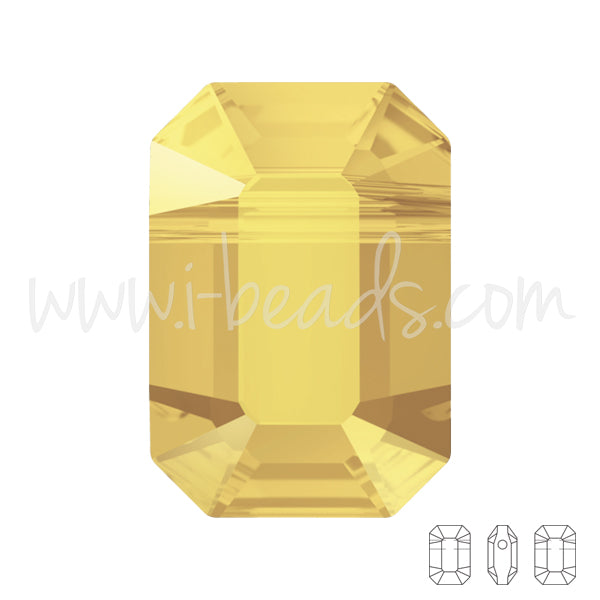 Swarovski 5514 pendulum beads crystal metallic sunshine 10x7mm (2)
