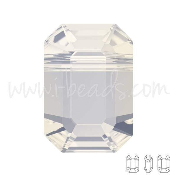 Swarovski 5514 pendulum beads white opal 10x7mm (2)