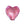 Beads Retail sales Murano bead heart ruby and gold 10mm (1)