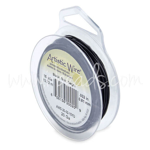 Buy Artistic wire 20 gauge black, 13.7m (1)