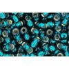 cc27bd - Toho beads 8/0 silver lined teal (10g)