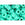Beads Retail sales cc55f - Toho cube beads 4mm opaque frosted turquoise (10g)
