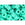 Beads wholesaler cc55f - Toho cube beads 4mm opaque frosted turquoise (10g)