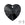 Beads Retail sales swarovski heart pendant jet 18mm (1)