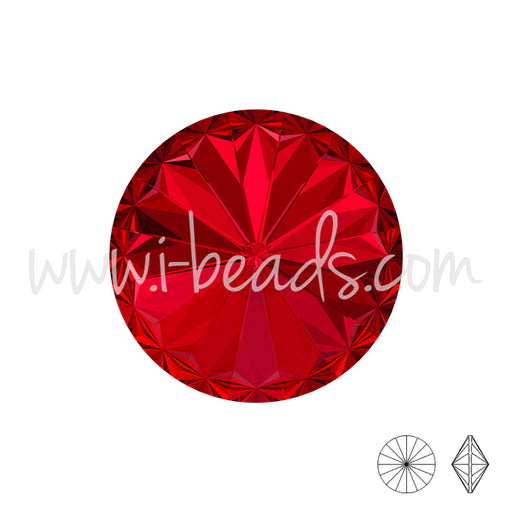 Buy Swarovski 1122 rivoli scarlet 10mm-ss47 (2)