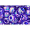 cc87 - Toho beads 3/0 trans rainbow cobalt (10g)