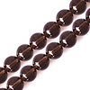 Smoky quartz round beads 8mm strand (1)