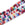 Beads Retail sales Natural Jade Dyed mix colors 4X3mm hole: 0.6mm (1 strand)