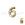 Beads Retail sales Letter bead number 6 gold plated 7x6mm (1)