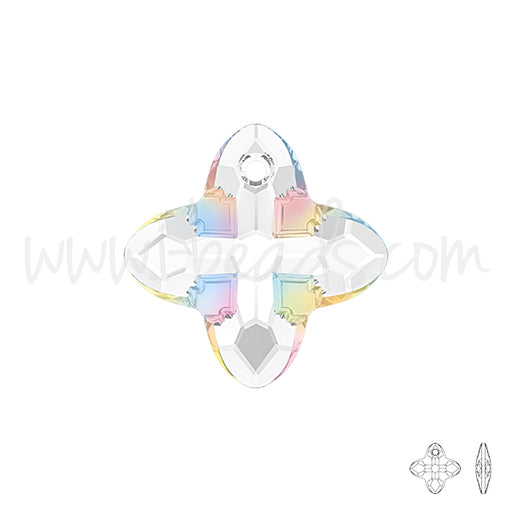 Buy Swarovski 6868 cross tribe pendant crystal AB Z 14mm (1)