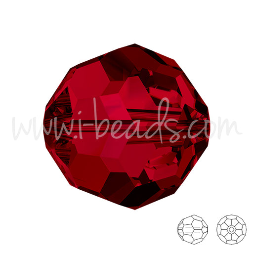Swarovski 5000 round beads siam 8mm (4)