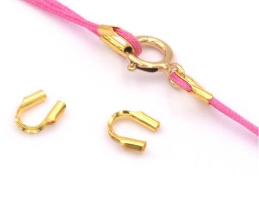 Buy Wire guardian metal sterling silver gold plated 4.5mm (2)