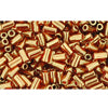 Buy cc329 - Toho bugle beads 3mm gold lustered african sunset (10g)