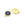 Beads wholesaler Link connector Lapis Lazuli set with 12mm gold plated zircon (1)