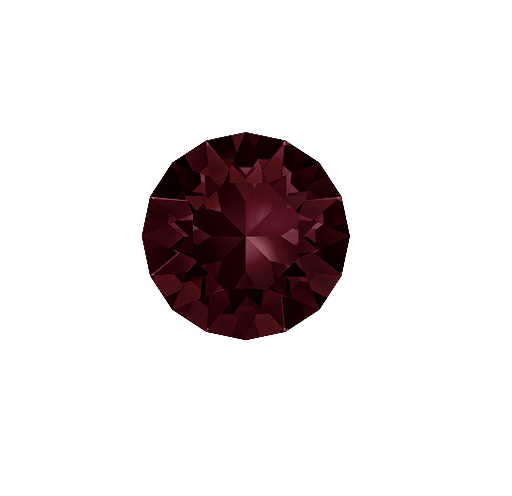 Buy Swarovski 1088 xirius chaton BURGUNDY foiled 5.27-5.44mm-ss24 (6)