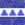 Beads wholesaler KHEOPS par PUCA 6mm opaque sapphire (10g)